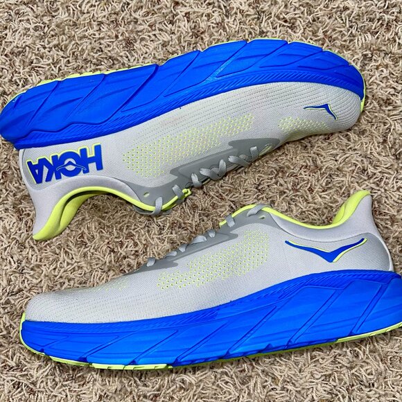 HOKA Men's Arahi 7 Stability Running Shoes 2025 Stardust, Size 12.5 (New) - Picture 5 of 16